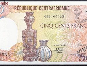 500 Francs 1-1-1987  P 14-c  UNC