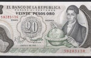 20 Pesos Oro jan. 1982  P 409-b  UNC