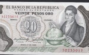 20 pesos oro jan. 1983  P 409-d  UNC