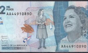 2 Pesos aug. 2015  P 458-a UNC