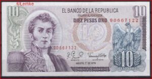 10 Pesos Oro aug. 1979 P 407-g aUNC