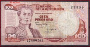 100 Pesos Oro okt 1986 P 426-c FR