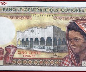 500 Francs 1986  P 10-a  UNC