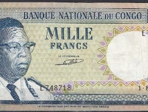 1.000 Francs 1-8-1964  P 8-a  ZFR