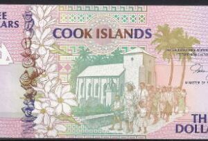 3 dollar  P7-a  1992  UNC