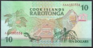 10 dollar  P8-a  1992   UNC