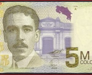 5.000 Colones 2009  P 276-a  UNC