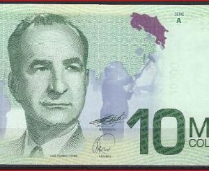 10.000 Colones 2009  P 277-a  UNC