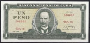 1 peso 1986  P 102-c  UNC