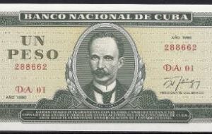 1 peso 1986  P 102-c  UNC