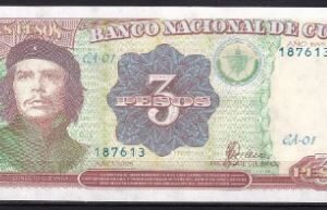 3 pesos 1995  P 113  UNC