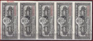 20 Centavos 1897 in strook  P 53-a  aUNC