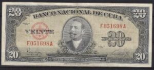 20 pesos 1949  P 80-a  PR/XF+