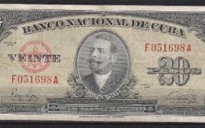 20 pesos 1949  P 80-a  PR/XF+