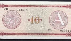 10 pesos ND  1985  P FX 4  UNC