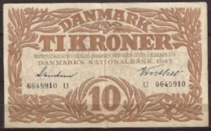 10 kronen  P31-o  1943  ZFr