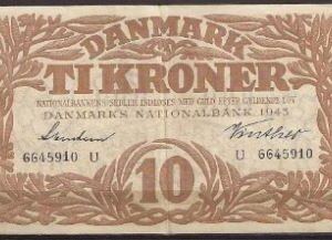 10 kronen  P31-o  1943  ZFr