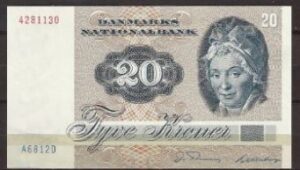 20 kronen  P49-c  1981  UNC