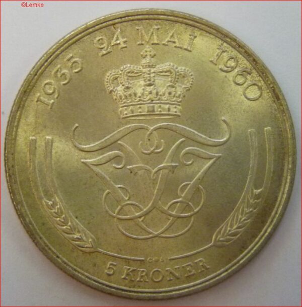 Denemarken KM 852-1960 voor