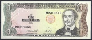 Un Peso Oro 1988  P 126-c  UNC