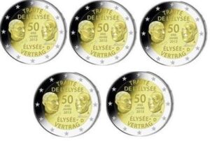 Elysee Verdrag 2013 set ADFGJ