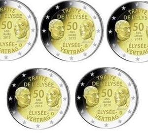 Elysee Verdrag 2013 set ADFGJ