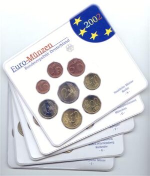 Duitsland BU jaarset 2002
