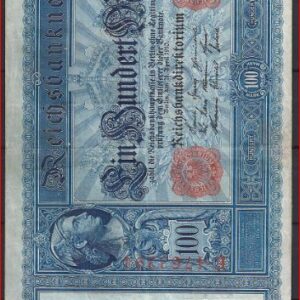 100 mark P42 (2) 1910 ZFr