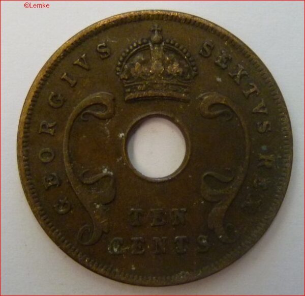 East Africa KM 34 1951 voor