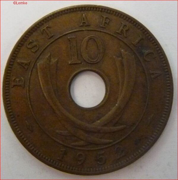 East Africa KM 34-1952H voor