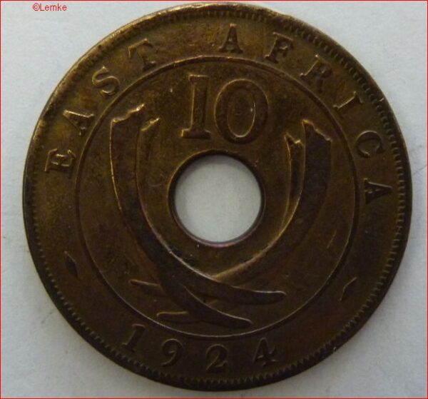 East Africa KM19-1924 voor