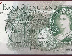 1 pound  P374-g  1970/1977  aUNC