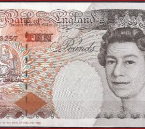 10 pound  P386-a  1993/1998  UNC