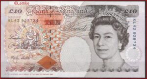 10 pound  P386-b  1999/2000  UNC