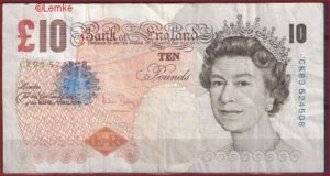 10 Pound  P389-c  2004  Fr/ZFr