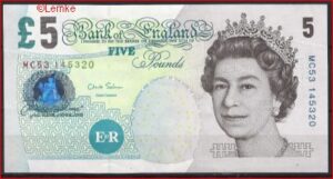 5 pound P391-D 2012 UNC-