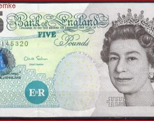 5 pound  P391-D  2012  UNC-