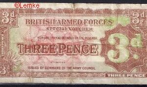 3 pence  P M16-b  1940  Fr