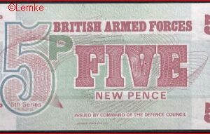 5 pence  P47  1972  UNC