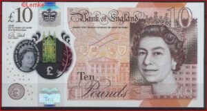 10 pound  P395-1  2016  UNC