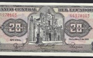 20 sucres  Nov. 1998  P 121-a3 Serie LP  UNC