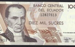 10.000 sucres 1998  P 127-c  UNC