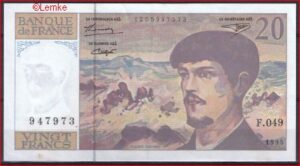 20 franc P151-h 1995 UNC-