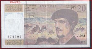 20 franc P151-i 1997 Pr