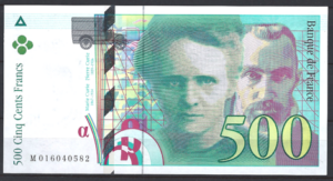 500 franc P160-a 1994 aUNC