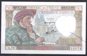 50 franc p93-a 1941 UNC