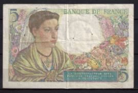 5 francs P98-a 1945 ZFr