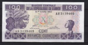 100 Francs 1985  P 30-a  UNC