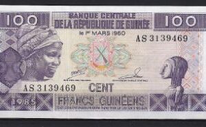 100 Francs 1985  P 30-a  UNC
