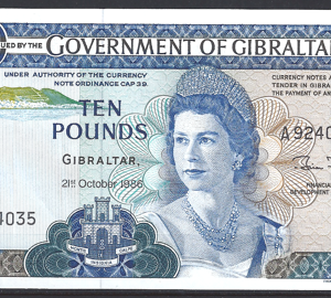 10 pound  P22-B  1986  aUNC